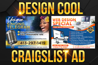design cool craigslist ad, get more clicks