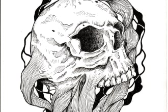 create original handrawn illustration for any purpose