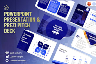design stunning powerpoint or prezi for you