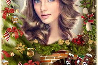do christmas greeting cards with your face