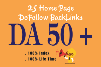 manual dofollow SEO backlinks da 50 plus white hat link building