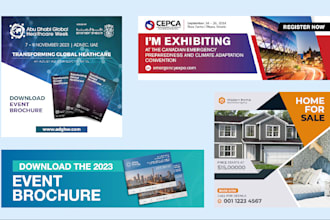 create web banner and amazon and signage banner