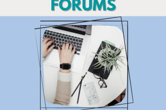 post on your forums
