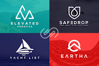 design creative modern unique, clean trendy business, company logo