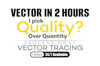 vector tracing, redraw, recreate logo, convert to vector