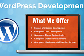 design SEO friendly wordpress website