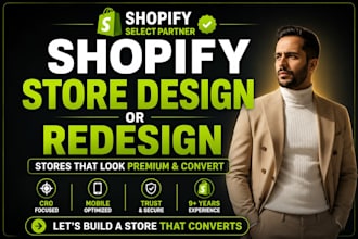 create modern ai powered shopify store design