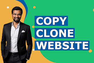 copy clone website and duplicate any website into wordpress