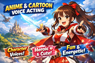 be your female voiceover narrator