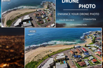 your drone photo editing