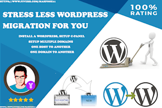 do wordpress backup, restore, clone and migration service