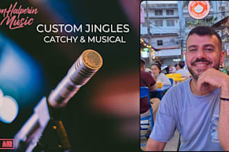 compose, produce and sing your jingle and podcast intro