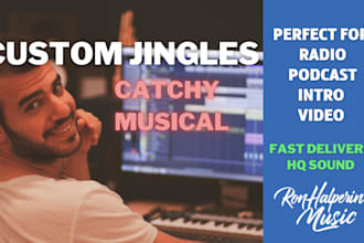 compose, produce and sing your jingle and podcast intro
