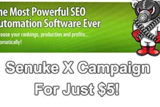 build OVER 500 to 1000 links with Senuke X
