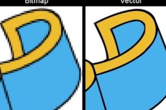 vectorized your image and logo