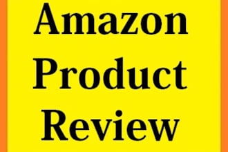 create a simple Amazon product video review for amazon associates