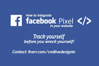 integrate facebook pixels and events on shopify or wordpress
