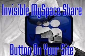 give you invisible MySpace Share button