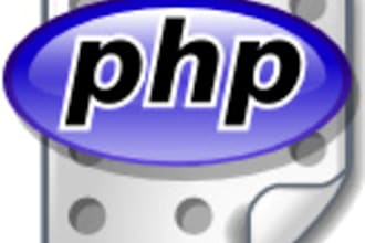 develop  a php mysql website