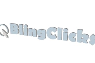 make a amazing 3d logo for your website or company
