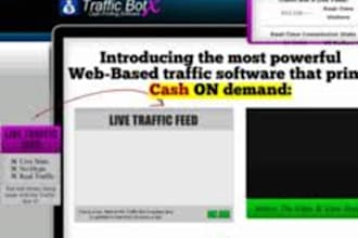 advertise your affiliate link on TrafficBotx