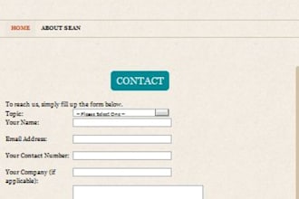 insert a PROFESSIONAL Contact Us form on your Wordpress site with any fields of your choice