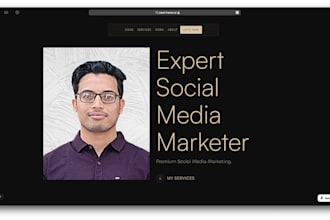 redesign design responsive framer website and build website