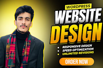 do responsive wordpress website design or redesign website