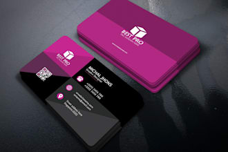 design a stunning and beautiful business card