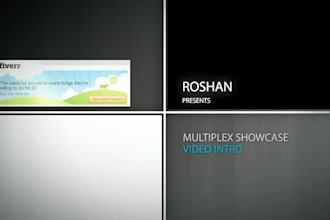 create you this Stunning SHOWCASE video and deliver it within 24hours
