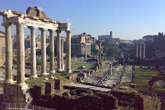 take a picture and a video in front of one of the most famous sites in the world the imperial roman FORUM in rome