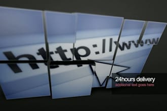 create you this Amazing 3D HD video to promote your business or product