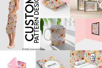 create exclusive pattern design for apparel business