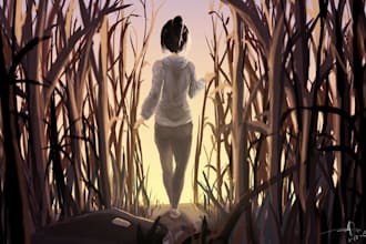 create digital illustrations based on your request