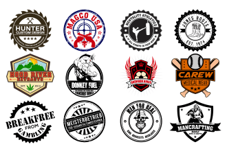 design amazing retro vintage logo