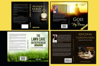 create book cover design, ebook cover design, KDP book cover