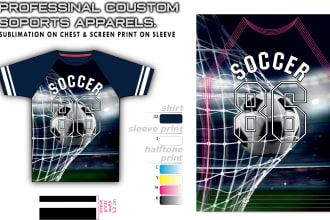 do any jersey design or sublimation customize