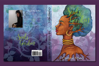 create a beautiful book cover, book design, cover design