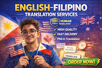 translate your text from english to tagalog or filipino