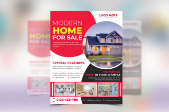 do event flyer, real estate and corporate flyer design