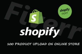 upload 70 products in your shopify online store