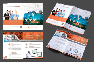 design a3, a4, and a5 one pager, flyers, company profile, brochure, and booklet