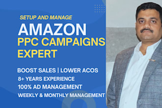 setup and optimize amazon PPC campaigns, amazon fba ppc ads campaigns expert
