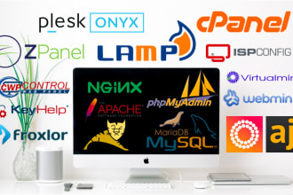 setup lamp on your vps or dedicated server