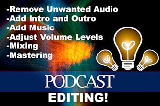 edit the audio for your podcast