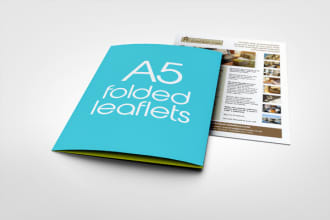 design leaflets and brochure