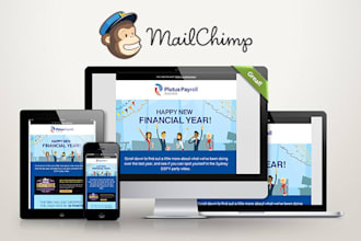 convert PSD to mailchimp responsive email template