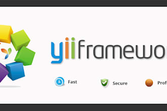 create a website using php framework yii