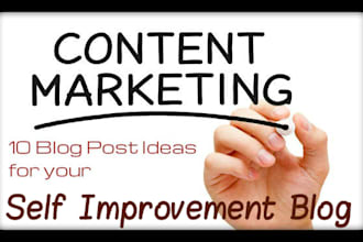 write 10 self help blog post titles