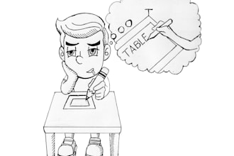 do hand drawn illustration